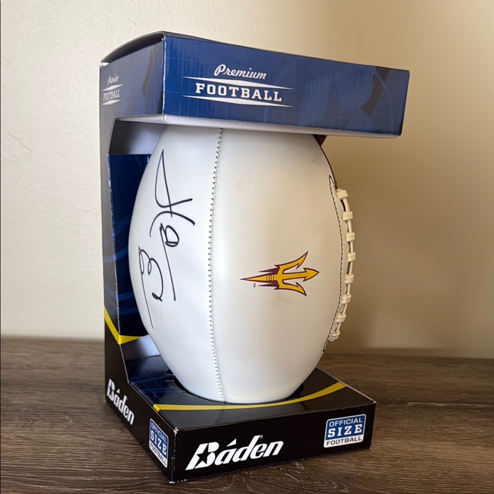 Báden Official Size Signed Arizona Sun Devil Football